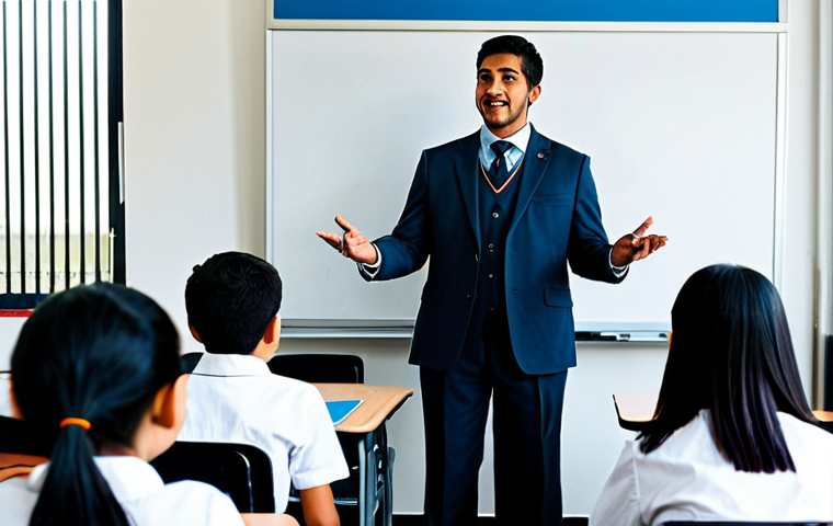 **
"A well-dressed profesora giving a lección to a group of estudiantes in a modern classroom setting, fully clothed, appropriate attire, safe for work, perfect anatomy, natural proportions, professional photography, high quality, family-friendly. The classroom features interactive whiteboards and displays of student artwork. The scene exudes a sense of collaboration and enthusiasm for learning. Modest attire."
**